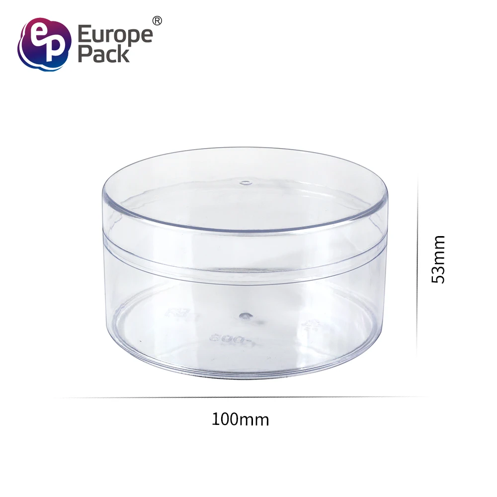 Hard Plastic Biscuit Mousse Cup Tiramisu Dessert Pudding Packaging box