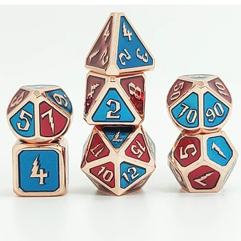 Wholesale Metal Dice Dragon 7pcs Dnd Dice Set Metal Dnd Dice For ...