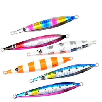 Tuolu Iron Plate Lure Fast-Sinking Slow-Rolling Spinnerbait Metal Jig Bait Shore Casting Sea Fishing Saltwater Fish Bionic – Metal Jig – view 2