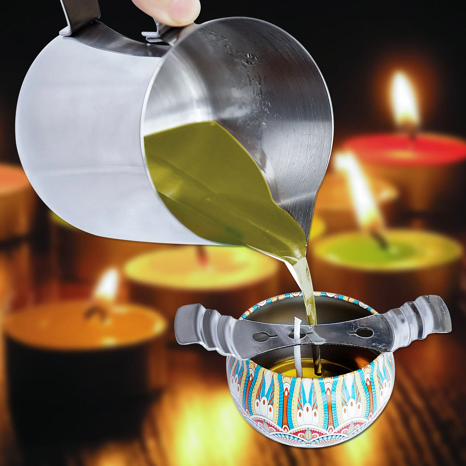 Wholesale Wax And Accessory Diy Set For The Making Of Scented Candles