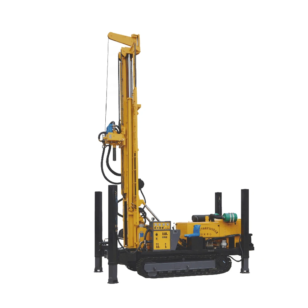 
 Portable Hydraulic Trailer Truck Mounted Drilling Rig 300m 500m 600m Deep Water Well Drilling Mach