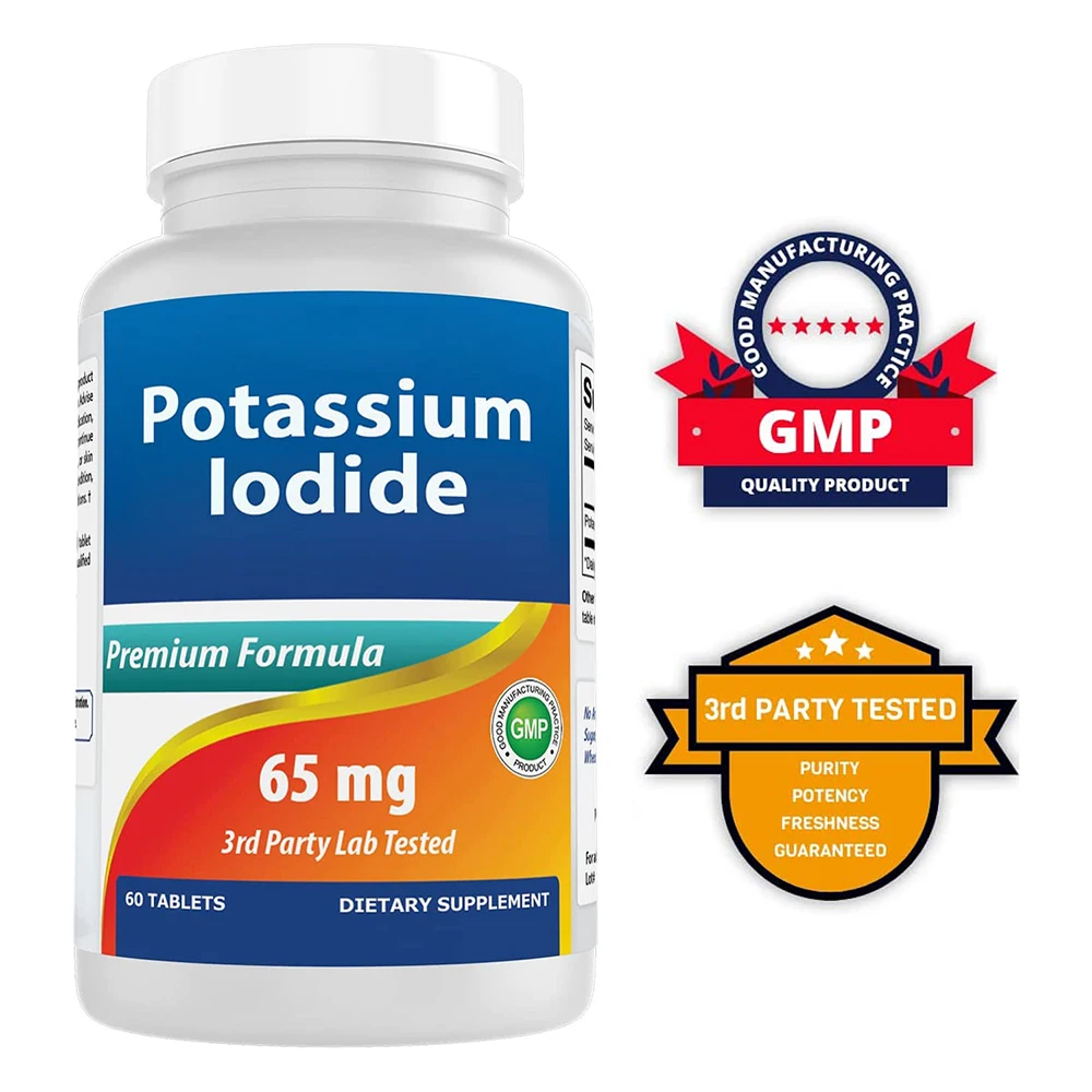 Rts Potassium Iodine Iodate Potassium Iodide Potassium Iodided Tablets