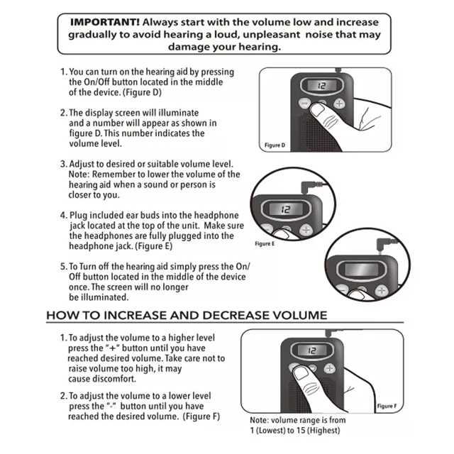 Rechargeable Digital Pocket Sound Amplifier Hearing AIDS manufacture