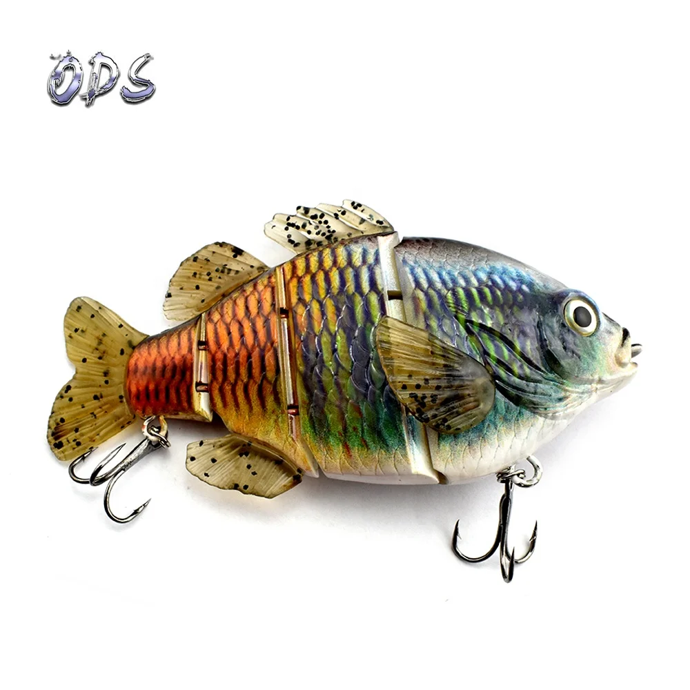  ODS Lure Minnow Bait Topwater Plastic Fishing Tackle