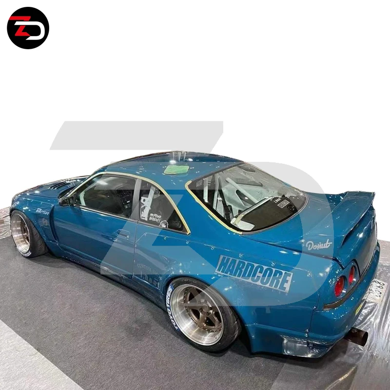 Good Fitment Rocket B Style Body Kit Front Bumper Rear Wrapper Side