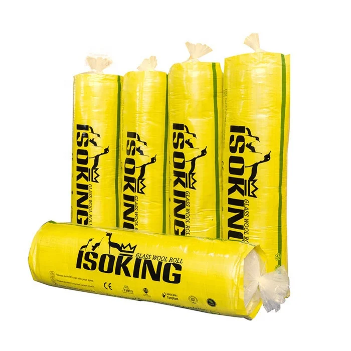 China IKING Soundproof and Heat Insulation Glass Wool Price for Roofing Insulation