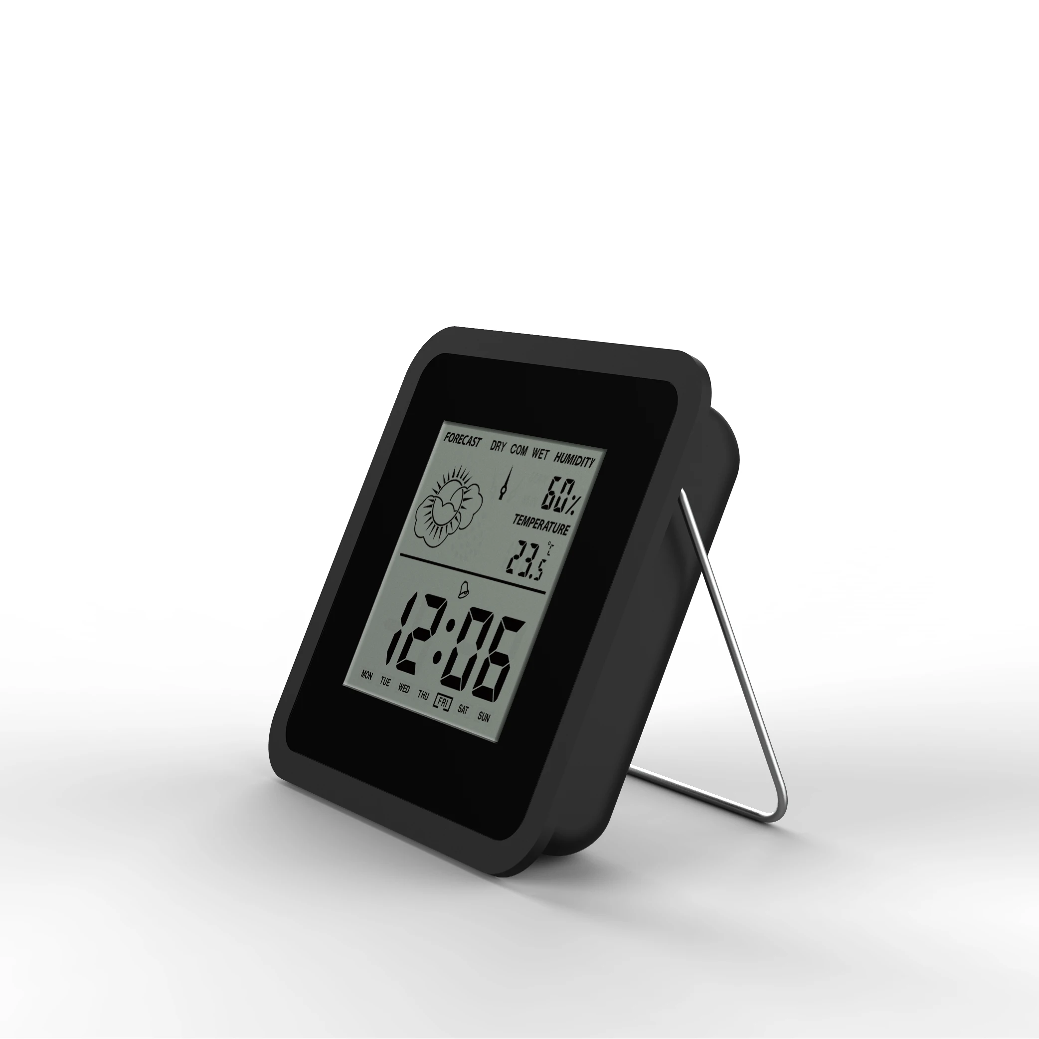Digital Multi Alarm Clock with Temperature and Humidity for Promotion Rohs Ce Cert. with Birthday Reminder