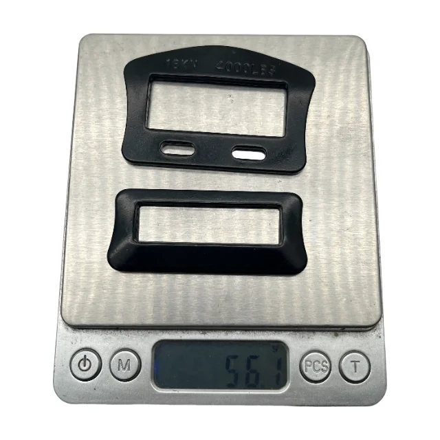 18kn Steel Black Adjuster 4000lbs Hardware Metal Safety Harness Webbing Accessories Buckle