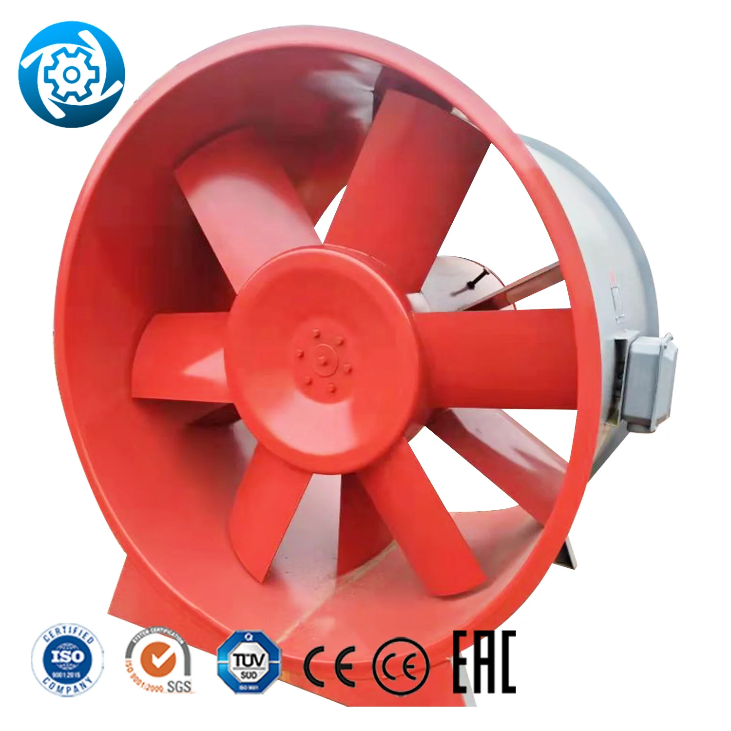 Double Propeller Counter Rotating Mine Fan Double Stage Mine Fan Mining Blower Open Pit Fan