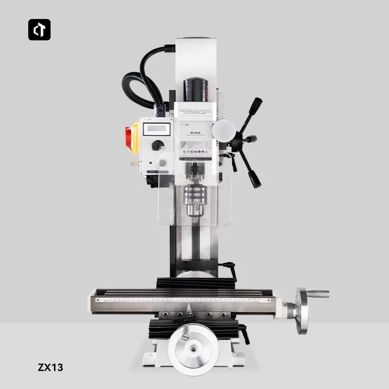 ZX13 Mini DIY Manual Milling Machine - Versatile Desktop Tool for