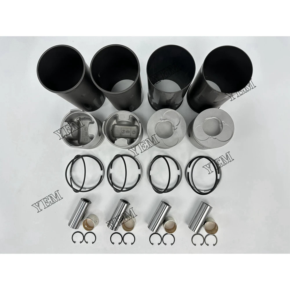 W04D Cylinder Engine Liner Kit With Pistons Ring Set Cylinder Liner for Hino