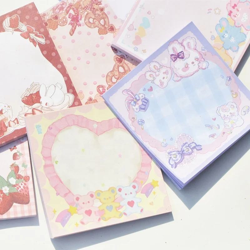 5x5 Sticky Note Clear Translucent Notes Recycled Custom Vellum Sticky Notes