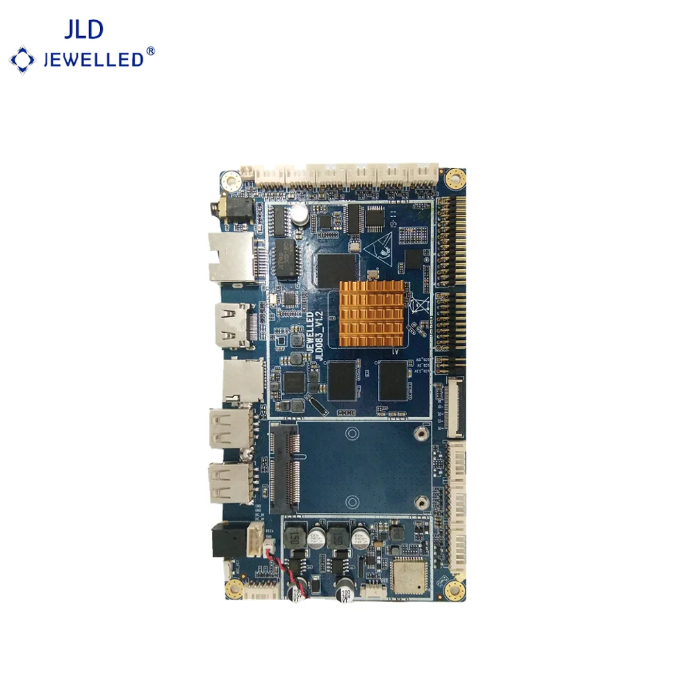 Octa  Core  RK3368 Android  Digital Signage Motherboard with DD3 1G/2G Option Support LVDS MIPI EDP Output