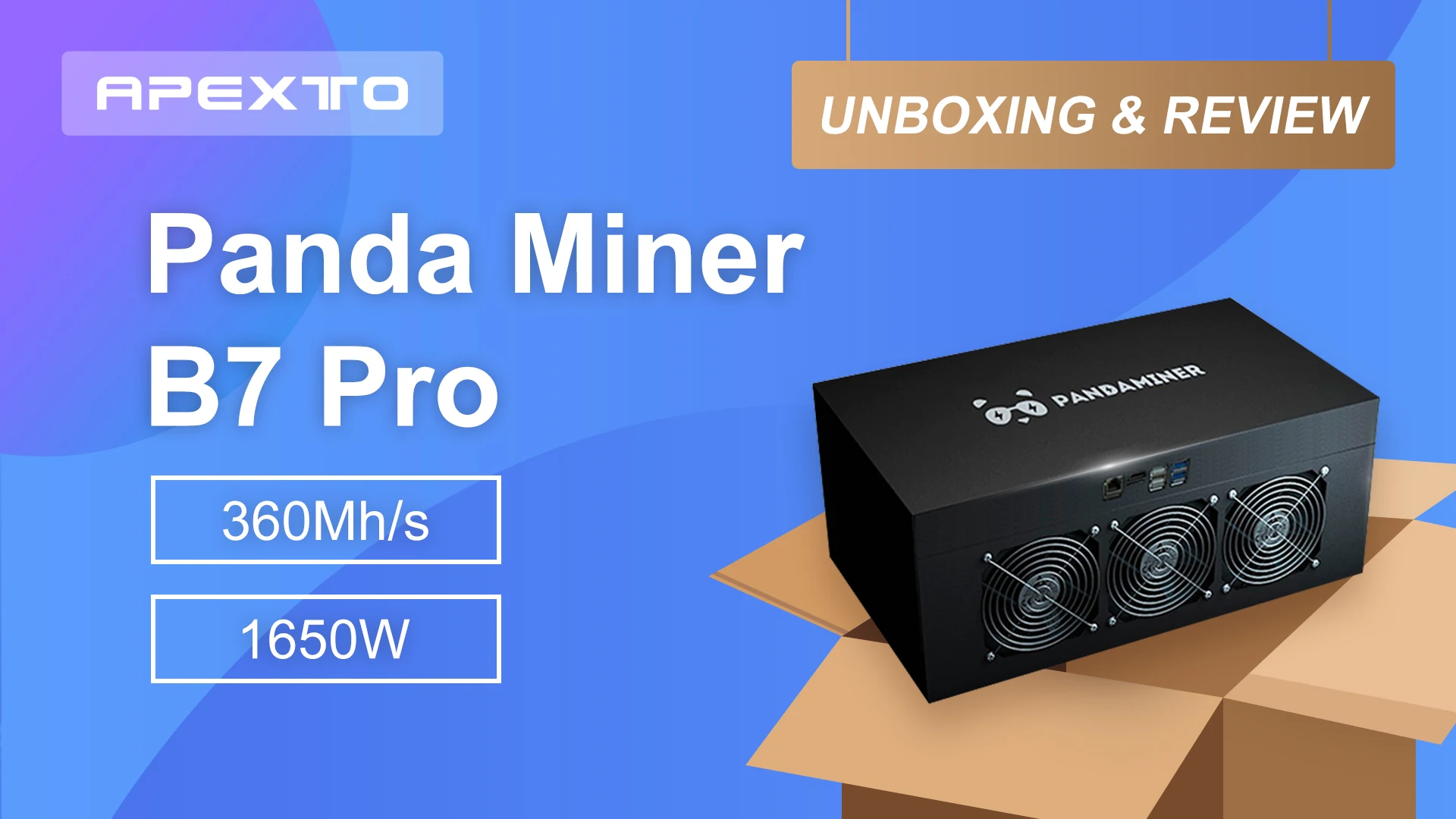 gpu miner panda miner b7 pro ethereum miner ethking eth b7 pro
