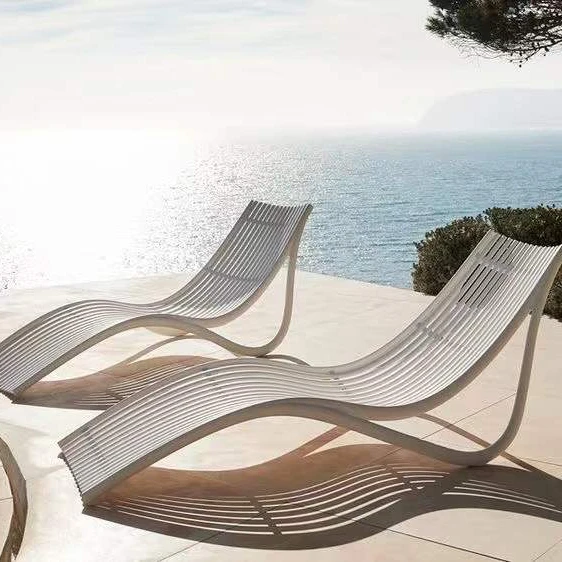 shaped sun lounger