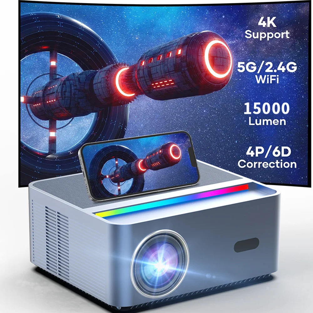 New Design Transjee A45 Remote Control Meeting Projectors Outdoor Projectors