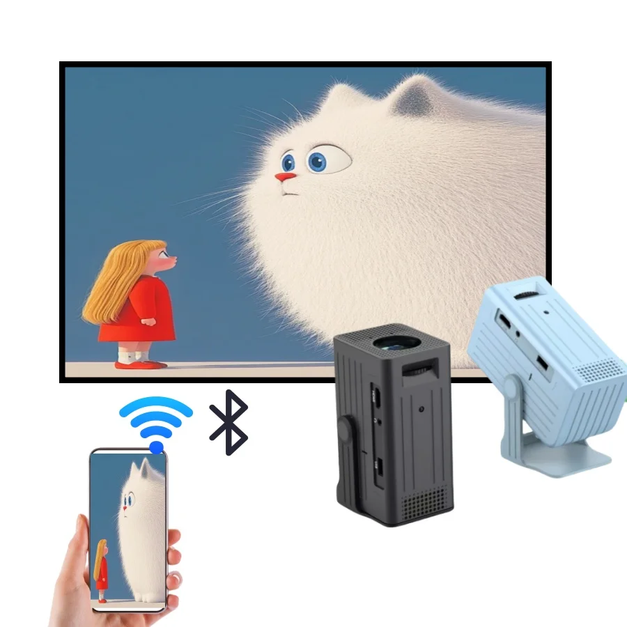 Selling ultra Short Throw Projector Mobile Projector Beamer Mini Imtv Projector Video for Home Cinema