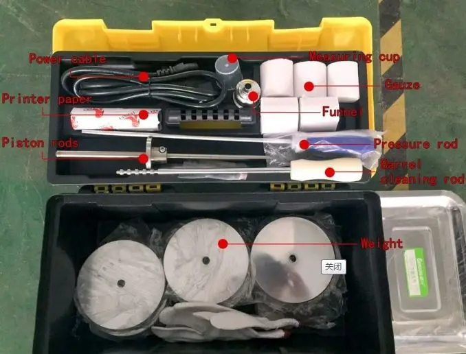ASTM D3364 LCD Polyethylene Test Machine Device PP PE PVC Plastic Industry Melt Flow Index Tester