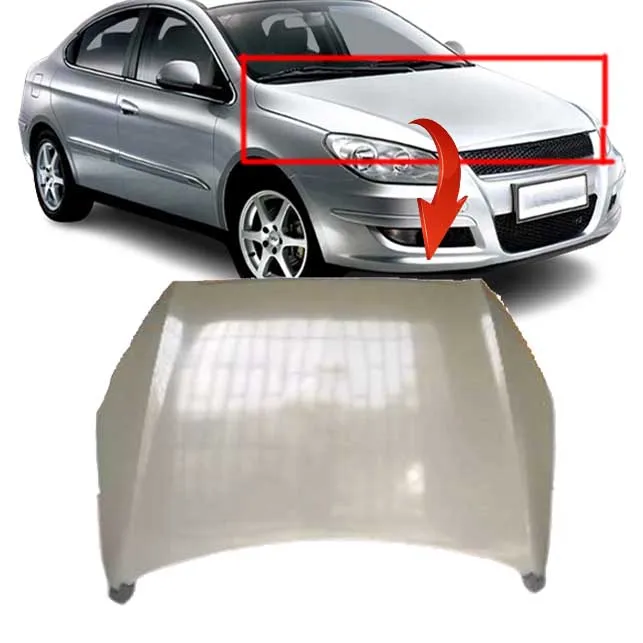 car hood panel for chery A3 J3 auto parts Front Engine Hood