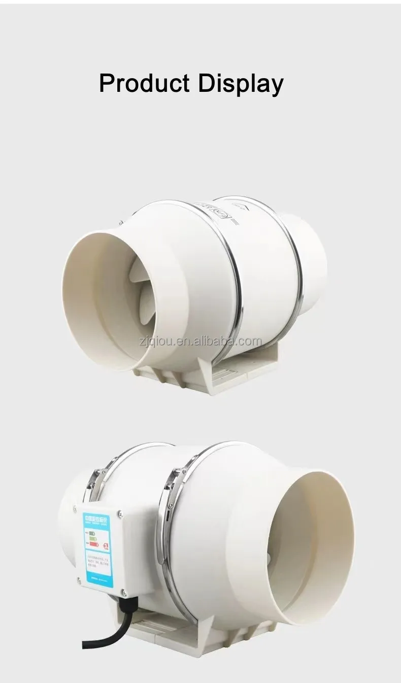 Duct Air Ventilation Extractor, Inline, 110V, Electric - detail 18