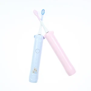 Competitive Price High-end Kids Pressure Sensing Electric Tooth Brush Lovely Shape Animal Cartoon Bear OEM