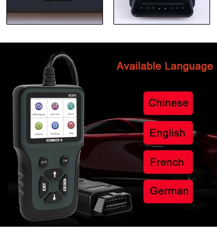 Automotive Car Scanner OBD2 Code Read OBD Auto Diagnostic Tools for Vehicle