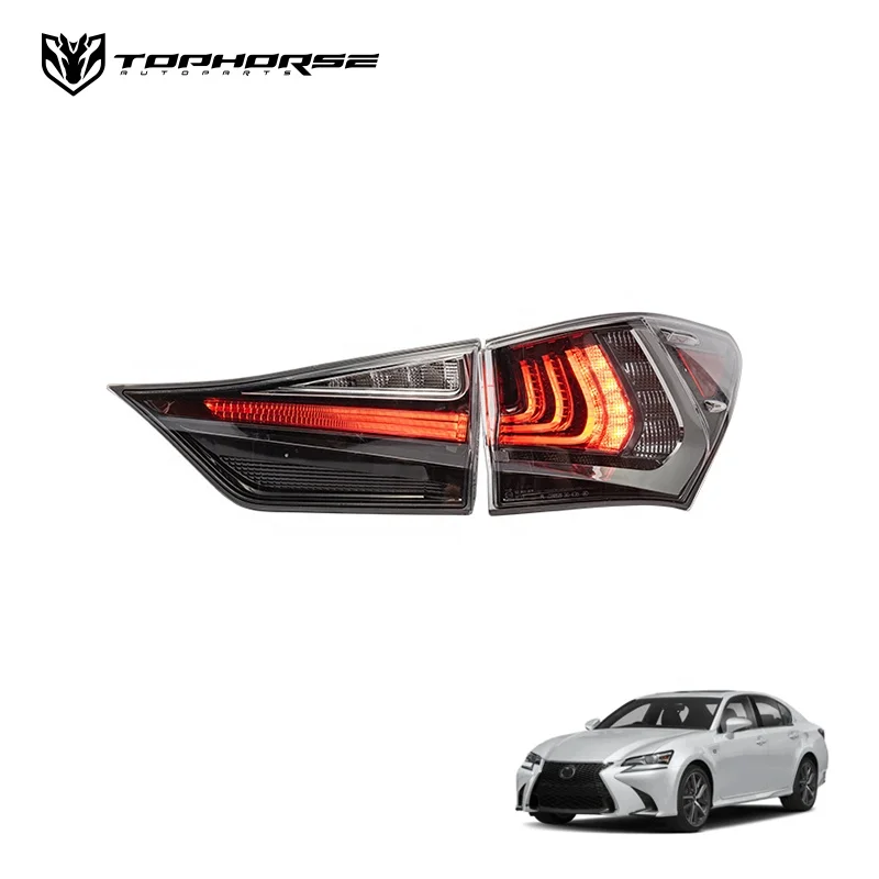 レクサスgs300hテールライトセット 中古品 純正 GS250/300/350/450 LEDテールライト Fスポーツ バック
