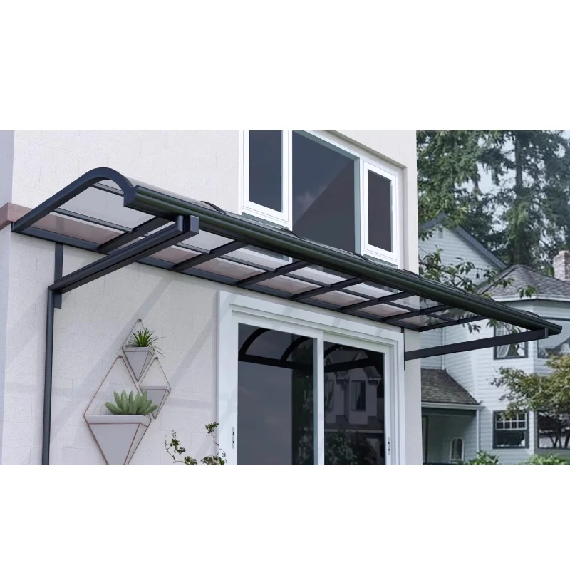 New Design Patio Cover Modern Rain Shelter Terrace Sunshade Awning Canopy