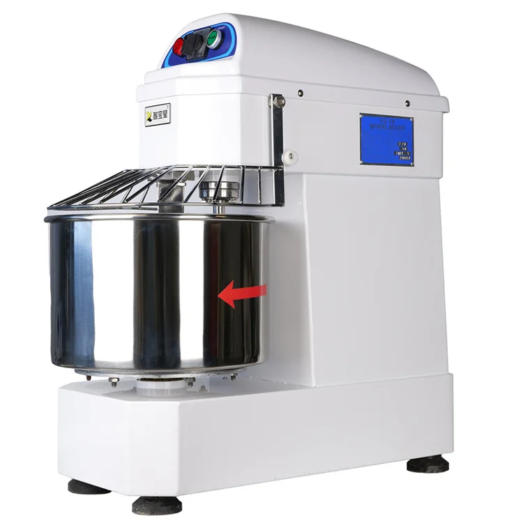 5KG 3KG Capacity Dough Mixer Machines With Baking Spiral Dough Mixer for Bakery Equipment
