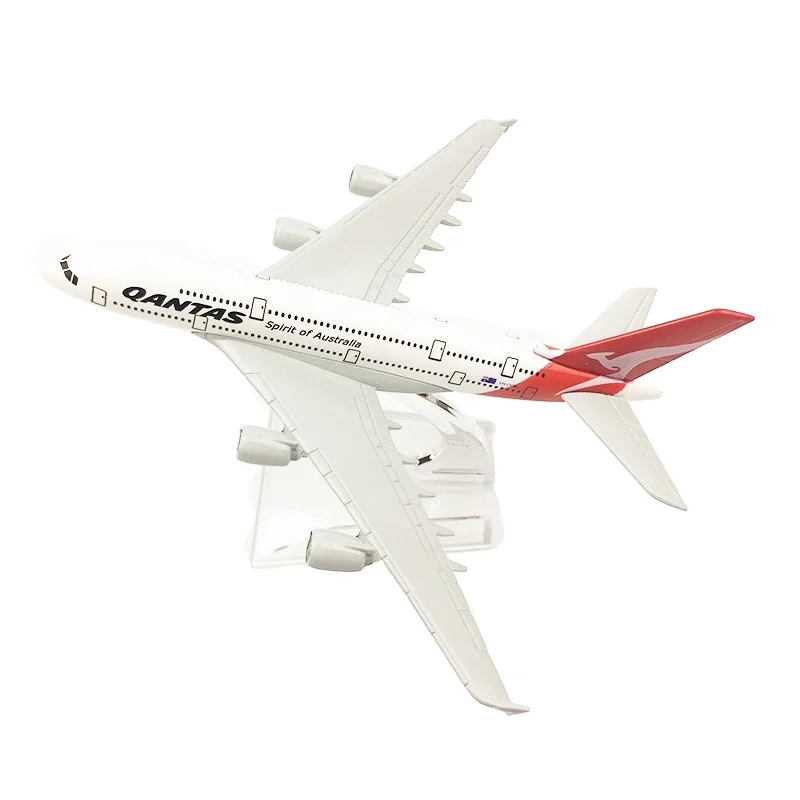 Wholesale Diecast 16cm 6.2in Qantas Airlines Desktop Decorative