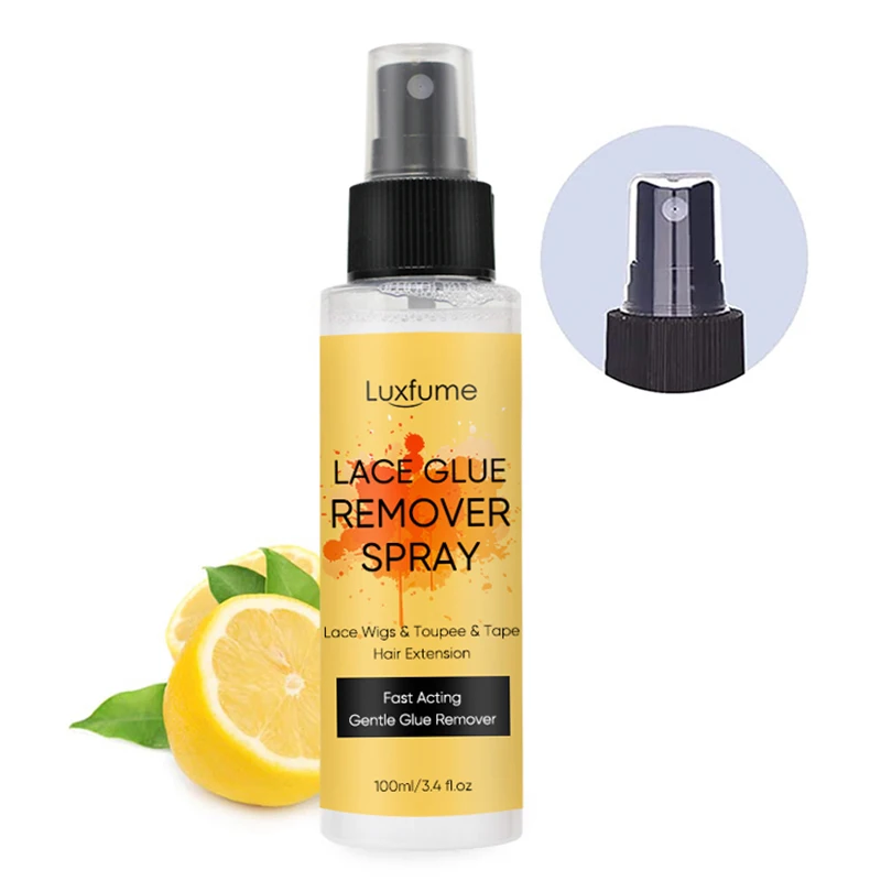 Tape Hair Extension Glue Remover Fast Acting No Residue Lace Wig Glue