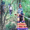 Parque de juegos de cuerda de nailon