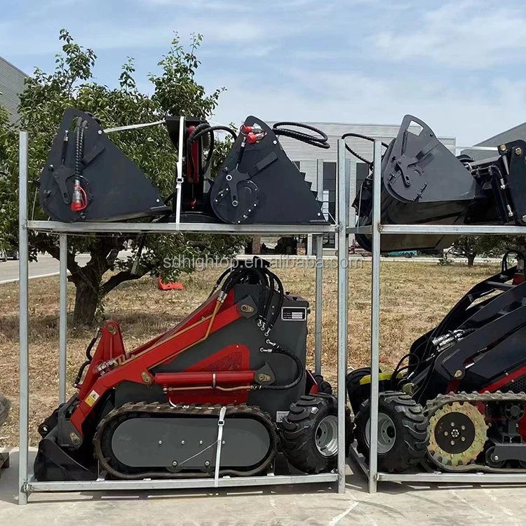 Multifunction Mini Skid Steer Loader Wheeled Skid Steer Loader Cheap