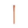Stylo tube en papier - Orange - Recharge stylo bleue
