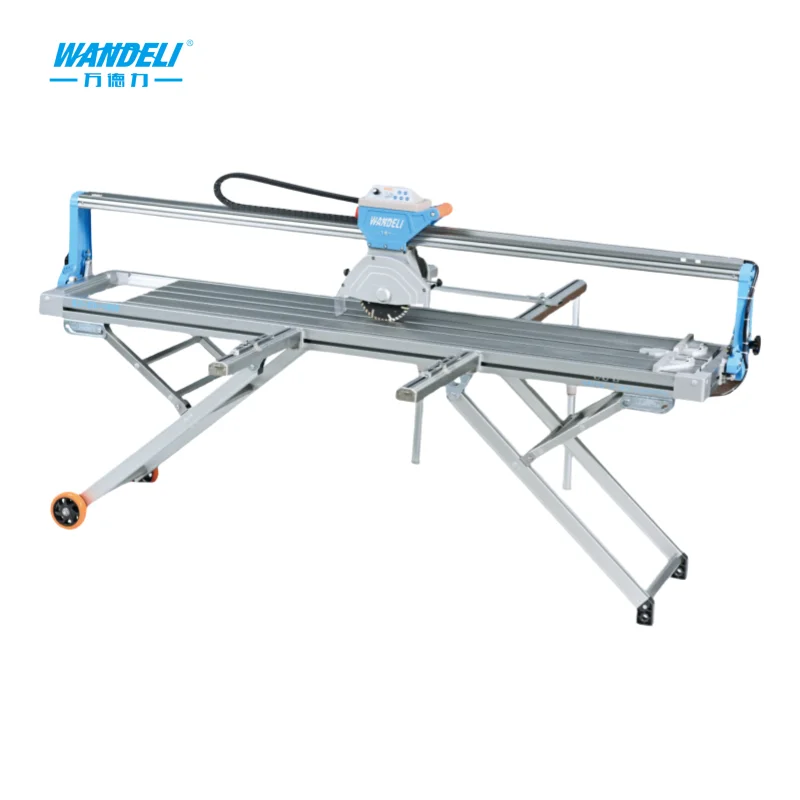 WANDELI Professional Porcelain Tile Cutter Machine QZ-ZD-1800 with Motor Core Components For Sale Tile Cutter Table