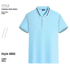 High-end Summer Ice Silk Solid Anti-pilling Button Design Overalls Short Sleeve Polyester/Cotton Casual Hot Pot Restaurant