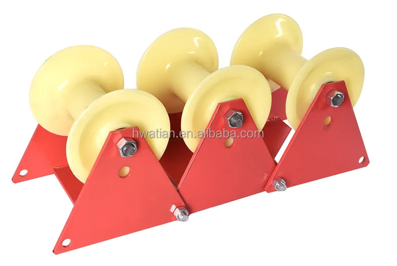 Cable Pulley Cable Pulling Equipment Straight Cable Rollers