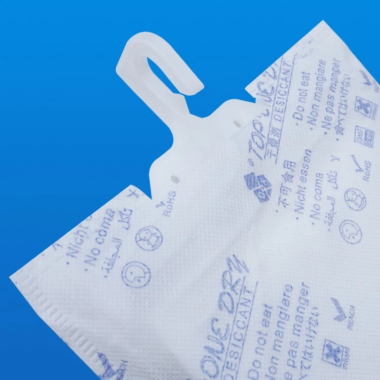 Dingxing Desiccant Storage Container Dry Pole Desiccant Packs Hanging 1kg 2kg Container Silica Gel Desiccants Drying Bags