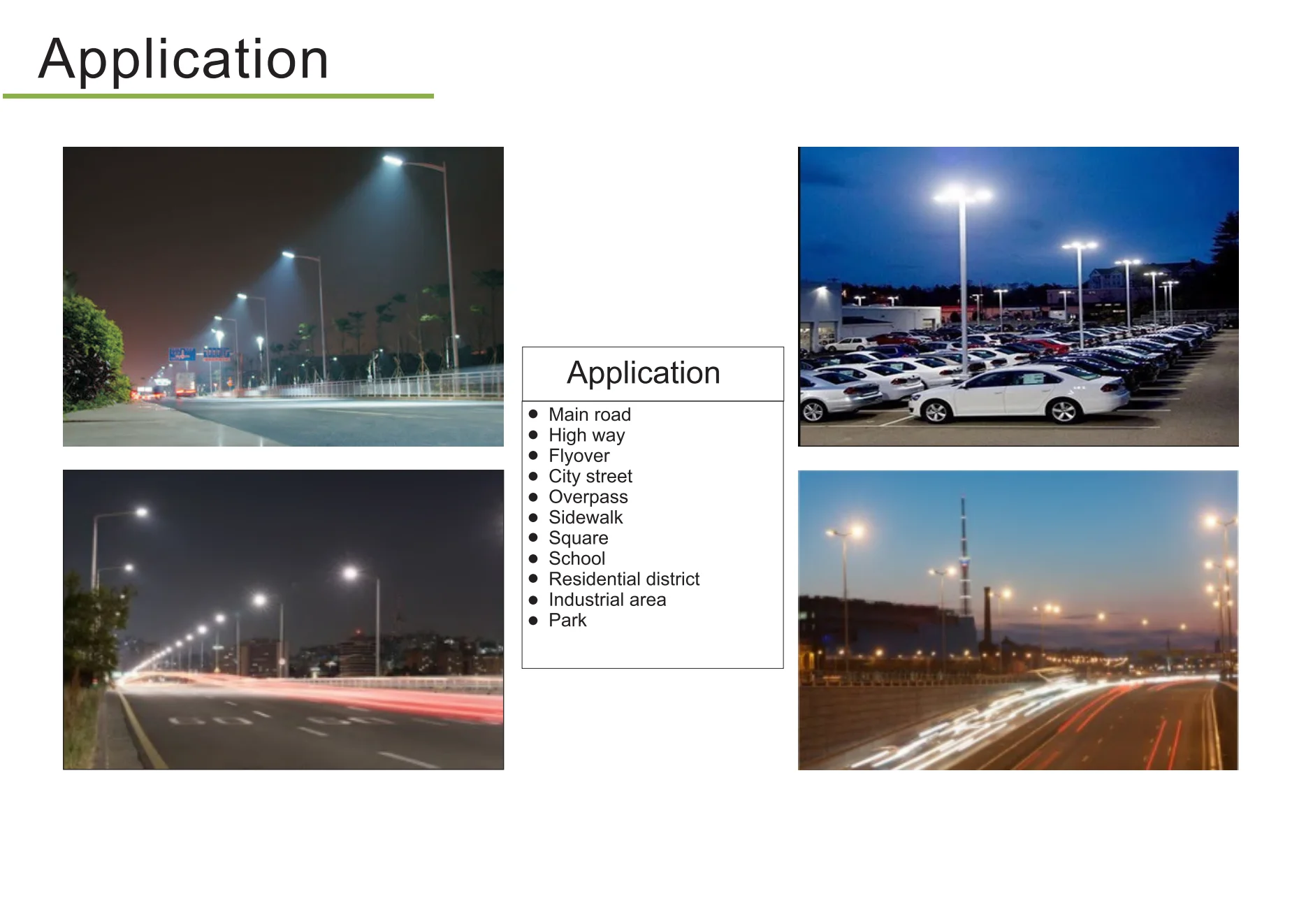 High Bright LED Street Light 3000K-6500K IP66
