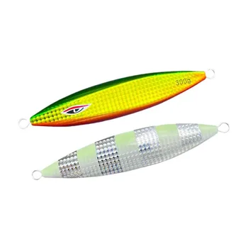 Deep-Sea Mackerel Iron Plate Bait Metal Jig Lure Slow-Rolling Fast-Sinking 300g-500g Without Hooks – Metal Jig – view 2