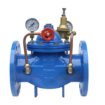 Chinese factory makes cheap rubber ductile iron electric control valves