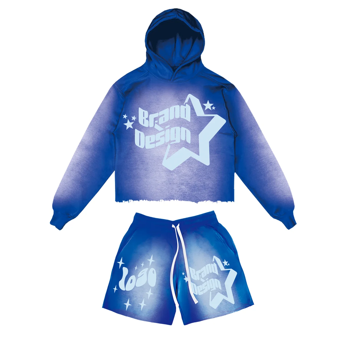 【THEAIRTOWN】Track Pocket hood Hoodie & Shorts Set★ THEAIRTOWN】Track Pocket hood Hoodie & Shorts Set☆