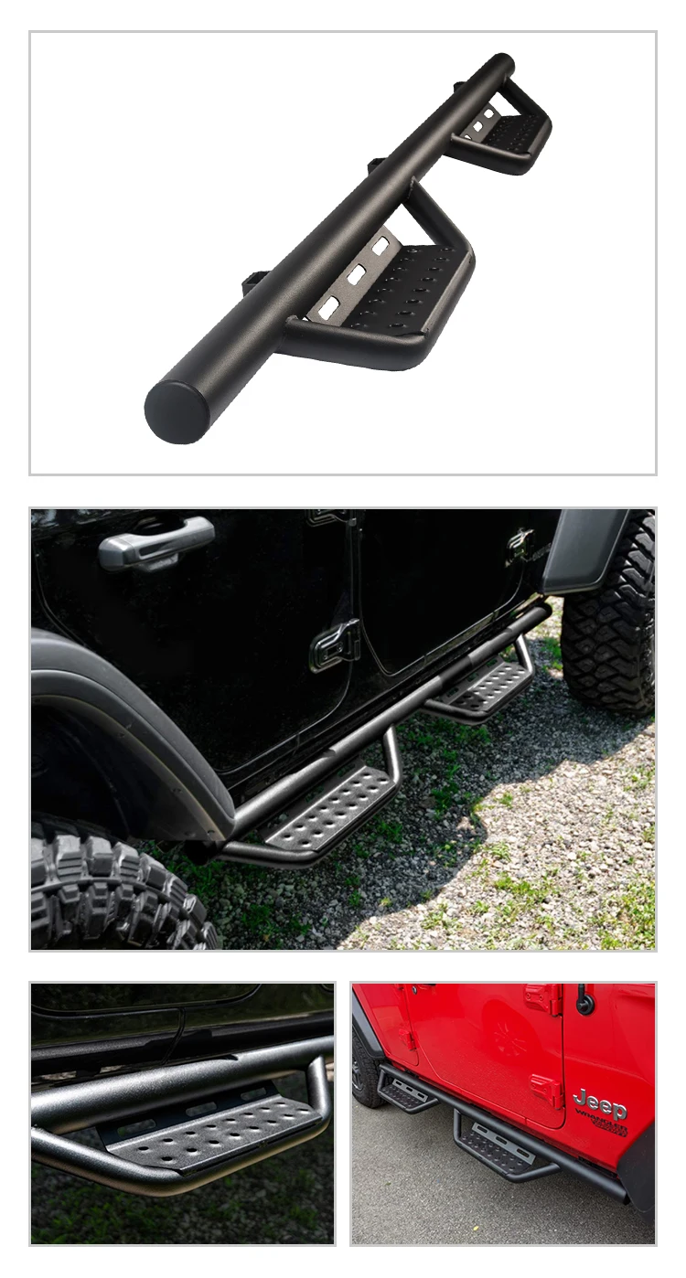 Universal Rock Guard Running Boards For Ford F150 Hummer H2 Car Suv