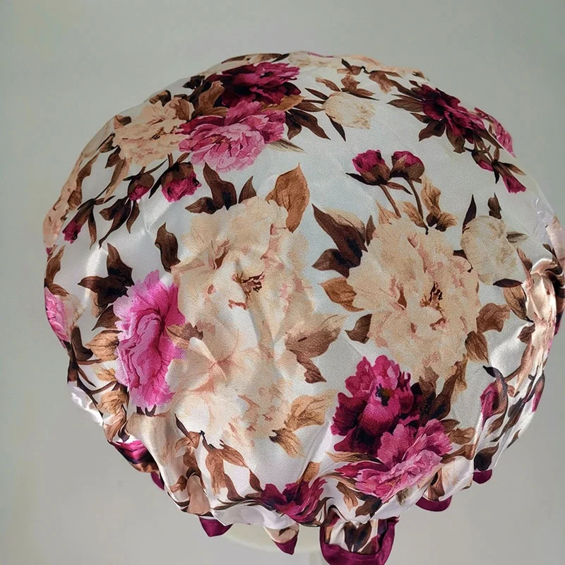 Популярная двухслойная шапочка для душа