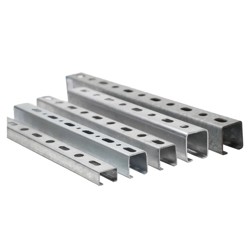 Cheap Price Hot Selling Electric Galvanized 20 X 10 Slotted U Strut Channel Manufacturer