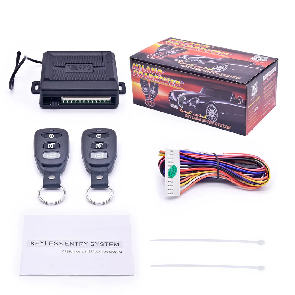 Milano One Way Car Keyless Entry System 188F Keyless with Door Lock Remote Control Function Keyless