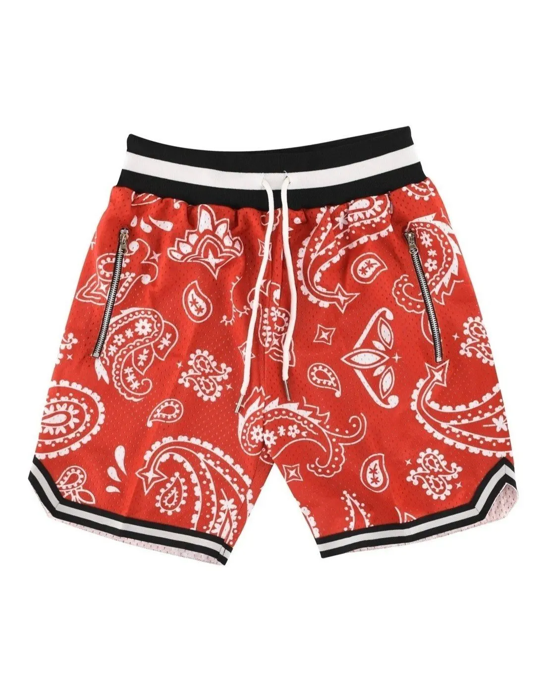 Cropped Fit Polyester Sublimation Vintage Design Retro Trunks