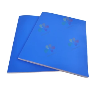 Blue Texture Exercise Book A4 48 Pages Woodfree Paper Staple Binding Soft Cover for Kazakhstan Market Bulk