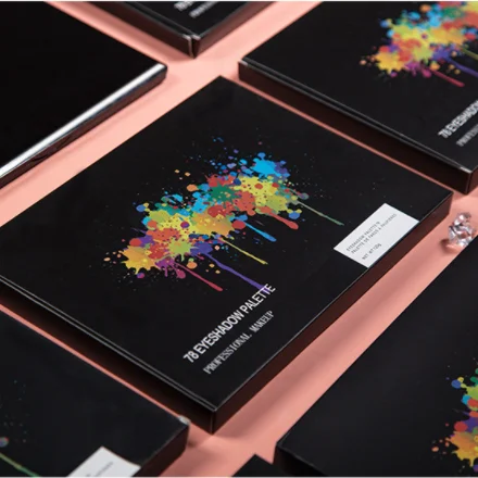 
 78 Color Eye Shadow Plate Embellishes Earth Color Bead Light Matte Makeup Plate Eye Shadow Combination Custom Private Label OEM  