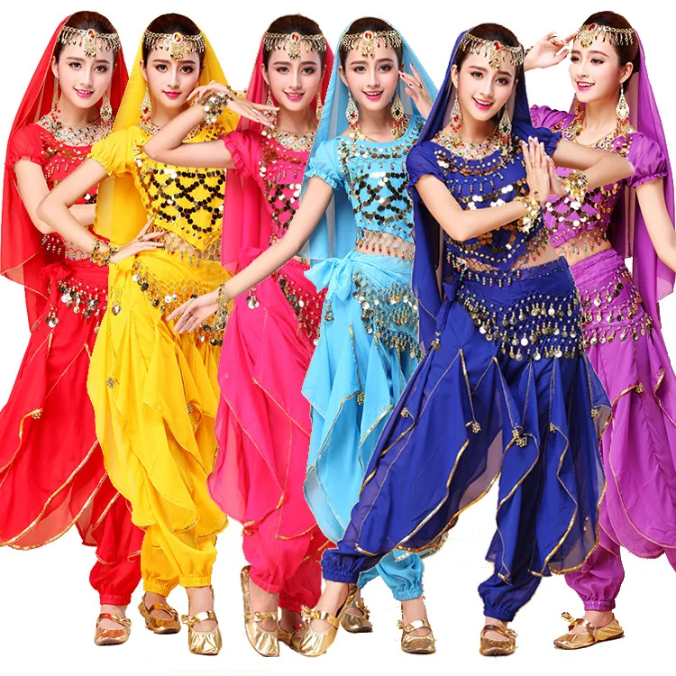 Buy Baisdan Harem Pants Belly Dance Costume India Arab Dancing Tribal Wavy Pants  Trousers Online at desertcartINDIA